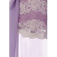 thumbnail image 3 of Big Girls' Floral Lace Chiffon Pearl Birthday Holiday Party Flower Girl Dress Lavender 12 (J21KS43), 3 of 4