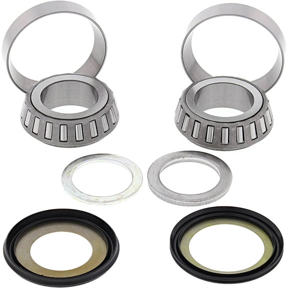 All Balls Racing Steering Bearing Kit 22-1029 for Honda Motorcycles, Precision Machined