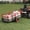 Red, variant on ATV UTV Tow Behind Dump Cart – 1600 Lbs, 22 Cu Ft Heavy Duty Yard Trailer with Removable Sides & All Terrain Tires – Fits Lawn Mower, Tractor