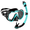Green & Black, variant on U.S. Divers Adult Bora Snorkel Combo (Green & Black)