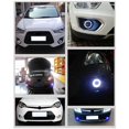 thumbnail image 2 of Universal 2pcs 10W LED COB Angel Eyes Daytime Running Light Car Vehicle Fog Lights (2.5in), 2 of 3