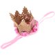 thumbnail image 4 of KAKOWELY Sombrero de corona de fieltro para primer cumpleaños, tocado de primer cumpleaños, sombrero de corona, accesorio para fotos, 4 of 5