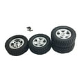 thumbnail image 4 of Juego de 4 ruedas y neumáticos de repuesto de alta resistencia con llantas para coches RC MN82 y MN82S a escala 1/12 (accesorios para proyectos de bri, 4 of 9