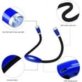 thumbnail image 2 of EASTIN Rechargeable 4 LED Neck Reading Light,Book Lights for Reading in Bed,3 Brightness Levels, 2 Soft Silicone Arms Comfortable Wear,Long Lasting.Perfect for Bookworms,Craft & Knitting, 2 of 8