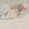 thumbnail image 4 of DAYOFF KIDS Reborn Baby Dolls, 18 inch Realistic Newborn Baby Doll with Lifelike Veins,Christmas or Birthday Baby Doll Gift for Kids Age 3 +, 4 of 5