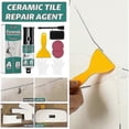 thumbnail image 4 of Repair Paste, Bathtub Repair Kit White, Bathtub Crack Refinishing Kit, Tile Tub Sink And Shower Repair Kit Shower Tray Repair Kits For Scratch Holes C, 4 of 5