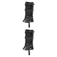 thumbnail image 2 of Fundas para botas piratas, vendas reutilizables para piernas para hombres, accesorios novedosos de estilo vintage. Negro, 2 of 7