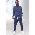 thumbnail image 2 of Victorious Men's Essential Side Stripe Tracksuit Navy Large, 2 of 4