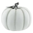 thumbnail image 5 of Northlight 8" White and Black "Warm Harvest Blessing" Pumpkin Fall Harvest Decoration, 5 of 6