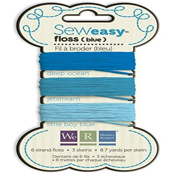 We R Memory Keepers 71066-0 Sew Easy Floss Blue