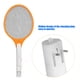 thumbnail image 5 of Matamoscas eléctrico recargable para mosquitos - Naranja, 5 of 10