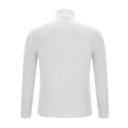 thumbnail image 4 of Yiliang Turtleneck Sweaters for Men Fall and Winter Long Sleeve Warm and Thermal Top Clothes ,White,3XL, 4 of 6