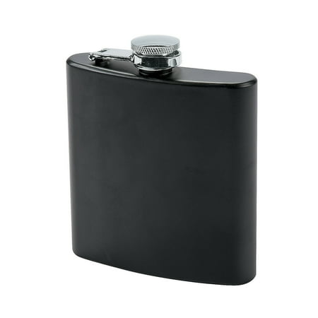 

Matte Black Stainless Steel Flask - Home Decor - 1 Piece
