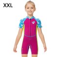 thumbnail image 2 of Niños con traje de trabajo multicolor cuello redondo de una pieza de manga corta dibujos animados traje de baño para niñas traje de baño para nadar buceo xxl sidaley OD003646-05, 2 of 7