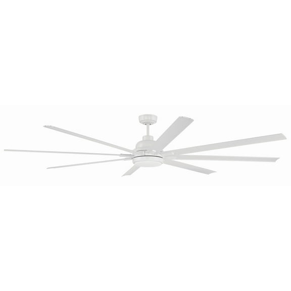 Craftmade Lighting - Rush - 8 Blade Ceiling Fan with Light Kit-15.04 Inches Tall