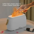 thumbnail image 5 of Vikakiooze 2023 Promotion on sale, Flame Air Diffuser,Humidifier,Portable-Noiseless Aroma Diffuser For Home,Office Or Yoga Essential Oil Diffuser,Essential Oil Diffuser With 2 Kinds Flame Light, 5 of 7