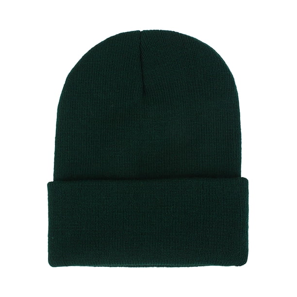Gorro Beanie Gorros De Punto Skullcap Multifuncional A Prueba De Viento Qarigey Verde Oscuro Type3 NO3