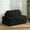 Black, variant on 3-in-1 Portable Folding Sofa Bed, 79" x 52" Sleeper Chair with Pillow & Back Support, Convertible Foldable Mattress for Living Room, Dorm, Apartment, Floor Lounger & Single Bed