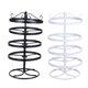 thumbnail image 4 of Guardurnaity Organizador Ahorro de espacio Agujeros redondos de 4 niveles Pulseras Colgantes Pernos de hierro Estante de almacenamiento Soporte de Ropa, zapatos y accesorios Miscelánea Blanco, 4 of 6