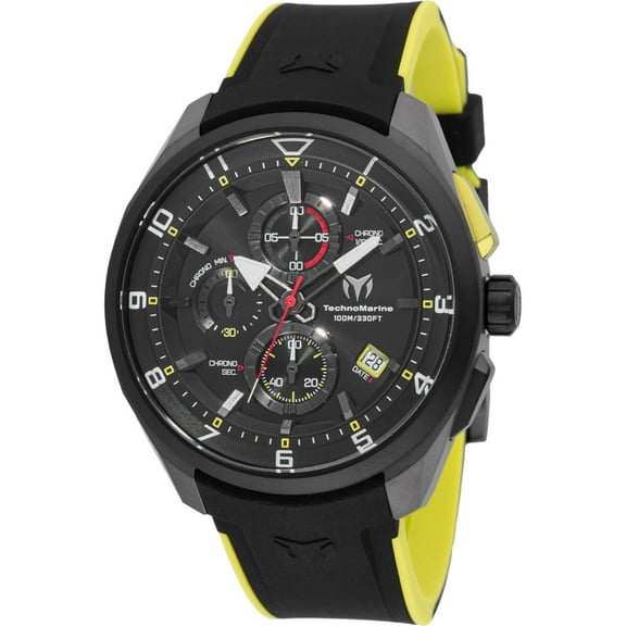 Technomarine Ocean Chronograph Quartz Black Dial Men's Watch TM-318126