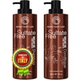 thumbnail image 1 of Juego de champú y acondicionador de aceite de argán marroquí – Cuidado hidratante anti encrespamiento sin sulfato para mujeres – Tratamiento hidratante profundo para cabello rizado tratado con querati, 1 of 2