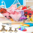 thumbnail image 3 of HEFEI,Jumbo Toy Hammock Stuffed Animals Corner Net Large Hanging Net, Pink - Snngv, 3 of 4