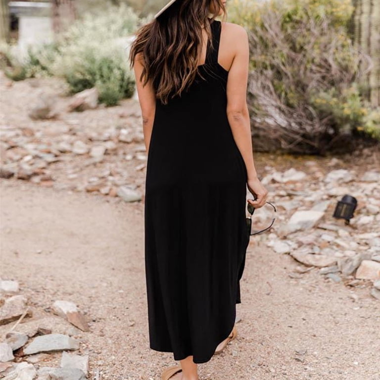 plus size black high low dress Plus Size Formal Black V Neck Asymmetric Hem Fold Tulle Midi Dress –  Plussizefix main image 1