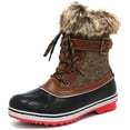 thumbnail image 1 of Dream Pairs Botas de nieve de invierno impermeables a media pantorrilla para mujer RIVER_3 Dream Pairs RIVER_3, 1 of 6