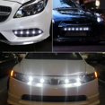 thumbnail image 3 of 10 Uds. (12V, blanco) luces LED de ojo de águila de 18mm 9W DRL luces de circulación diurna luces de marcha atrás luces de estacionamiento lámparas de automóviles, 3 of 5