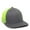 Charcoal/neon Yellow, variant on Outdoor Cap Pro-Flex Adjustable Mesh Back Hat