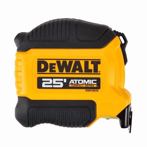 Cinta métrica DeWalt ATOMIC de 7,6 m x 2,86 cm, compacta, 1 paquete