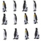 thumbnail image 2 of 12 Pingüinos Plástico en Miniatura Zulema Figuras de animales de pingüino, 2 of 8
