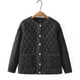 thumbnail image 1 of Parkas de manga larga para mujer, chaquetas acolchadas cálidas para mujer, chaqueta acolchada lisa de manga larga con estampado floral, abrigos con bolsillos, blusa para mujer, 1 of 5