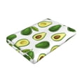 thumbnail image 3 of Picia Avocado1 Print Silver Fox Velvet Beach Towel,Quick-Dry Beach Towel,Lightweight Travel Towel,Portable Beach Towels, 3 of 6