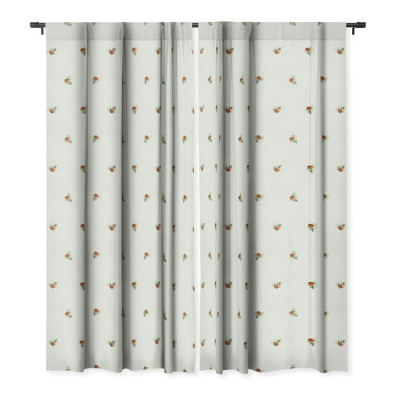 Society6 Holli Zollinger FLORA MINI Single Panel Room Darkening Window Curtain 50" x 96"