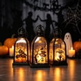 thumbnail image 4 of IFRINID Halloween Pumpkin Lantern with LED Light, Portable Tabletop Decoration Lamp for Party, Window Display and Holiday Decor,Pumpkin style, 4 of 7
