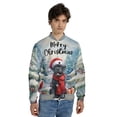 thumbnail image 4 of Merry Christmas Cane Corso Enjoys Woofmas Winter Xmas Holiday All Over Print 3D Baseball Jacket Italian Mastiff Dog Lover Gifts Idea Bomber Jacket Softball - 02022, 4 of 6