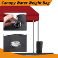 thumbnail image 4 of Canopy Water Weight Bag 20L Weight Water Bag Large Canopy Black, 4 of 7