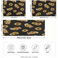 thumbnail image 2 of Bear and Sunflower Satin Pillowcase for Hair and Skin Silk Pillowcase, Standard Size(20x26 inches) - Slip Cooling Satin Pillow Covers with Envelope Closure（230） Home Decor Gifts, 2 of 7
