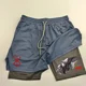 thumbnail image 1 of Berserk Guts-pantalones cortos deportivos 2 en 1 para hombre, Shorts transpirables de secado rápido para Fitness, correr, gimnasio al aire libre, 1 of 3