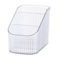 thumbnail image 1 of Organizador de brochas de maquillaje Dinheiro, caja de almacenamiento de escritorio, soporte para mostrador para productos de belleza, lápiz labial, joyas, papelería, 15 x 11 x 9,5 cm, 1 of 5