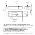thumbnail image 3 of Kenally Medidor de voltaje y corriente USB con pantalla Digital, probador de capacidad de energía, probador de capacidad de batería V20 Pantallas optoelectrónicas, 3 of 6