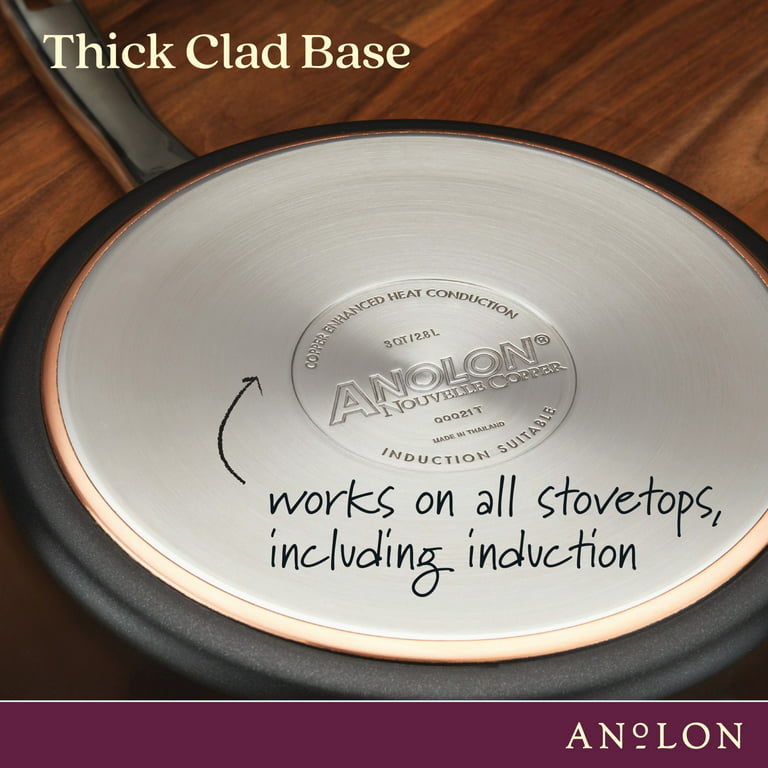 Anolon Advanced Hard-Anodized Nonstick Cookware Set, 11-Piece & Reviews
