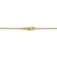 thumbnail image 4 of Leslie's Real 14kt Yellow Gold .9mm Diamond Cut Twisted Box Chain; 20 inch; for Adults and Teens; for Women and Men, 4 of 5