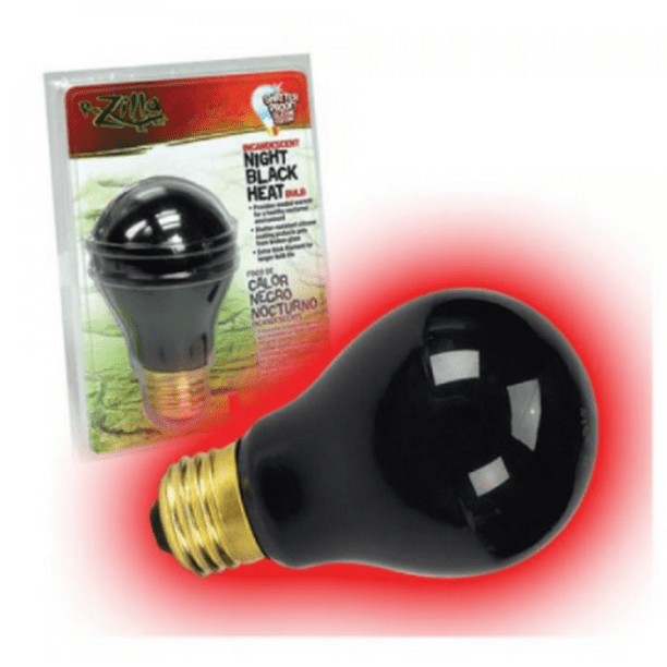 Incandescent Night Black Heat Bulb, How Much Heat Does A 150 Watt Lamp Produce
