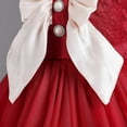 thumbnail image 4 of Bearichfupo Toddler Kids Girl Dress Summer Sleeveless Bowknot Princess Dress Catwalk Performance Dress, Sizes 4-5 Years, 4 of 6