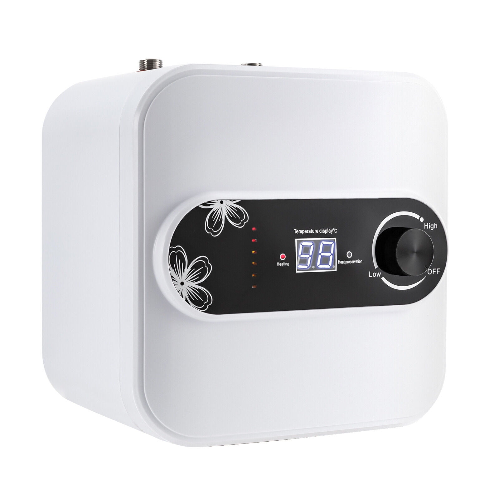 Electric Mini-Tank Water Heater, 110V 2.1 Gallons 1.5KW Instant Point of Use Hot Water Heater for Rv Trailer Bathroom Kitchen Under Sink Counter Cupboard 8L