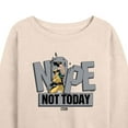thumbnail image 3 of Marvel Wolverine - Nope Not Today - Women's French Terry Pullover Long Sleeve Shirt, 3 of 5
