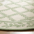 thumbnail image 3 of Safavieh Chelsea Alecia Geometric Area Rug, Ivory/Light Green, 3' x 3' Round, 3 of 12