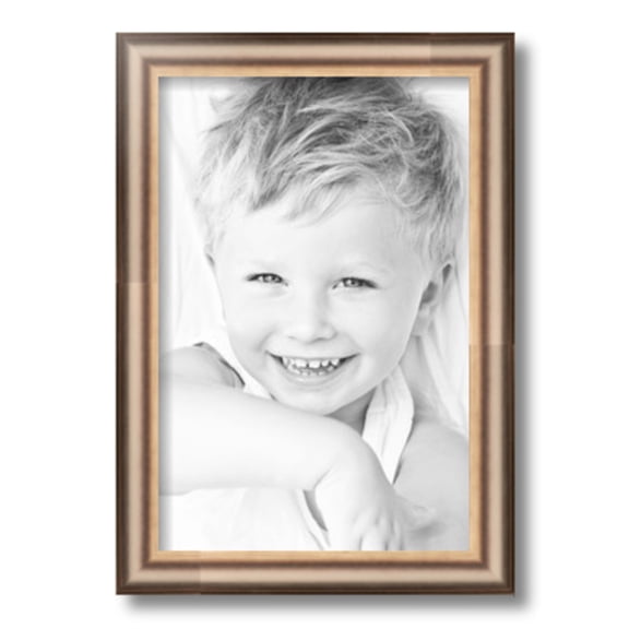 ArtToFrames 10x15" Anique Silver Picture Frame, Silver Wood Poster Frame, with Regular Glass and 2 (FBPL-4964)